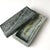 Vintage Hand-Carved Green Soapstone Feather Lidded Box For Sale - Image 4 of 10