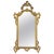 1900 - 1909 Antique Italian Rococo Style Carved Giltwood Mirror For Sale - Image 5 of 5