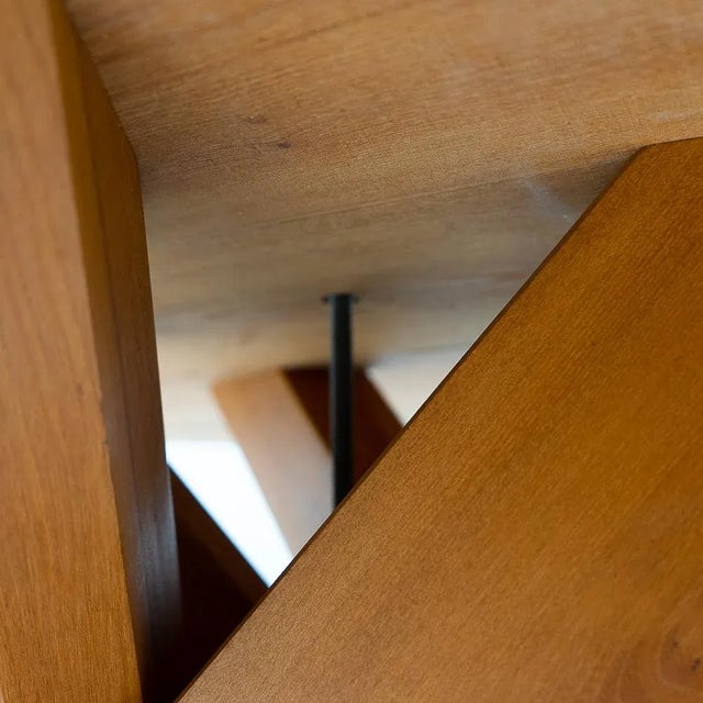 Models T21 & S24 Dining Table & Chairs by Pierre Chapo, 1970s, Set of 7 For Sale - Image 11 of 18