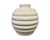 We have for your consideration a gorgeous vintage postmodern vase from around the 1980s. Vase consist of a off white color...