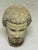 Antique Spanish Colonial Hand Carved Head of a Santo For Sale - Image 10 of 15