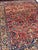 Antique Heriz Village Carpet Rare Camel Border with Coral Ground in Naive Harshang Design with Sickle Leaf Motif Rug 9.4 x 11.4 For Sale - Image 16 of 16