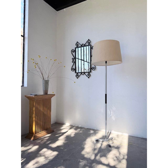 Vintage Chrome Tripod Floor Lamp, 1970s For Sale - Image 3 of 18