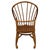 Wood Antique English Ash Spindle-Back Rocking Chair For Sale - Image 7 of 12