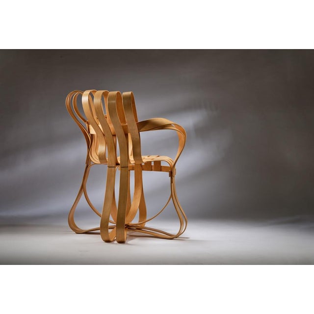 Cross Check Chair in White Maple Bentwood by Frank Gehry for Knoll ...