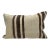 Turkish Hemp Pillow Cushion Natural Beige Brown Pillow Cushion Cover 16" x 24" For Sale