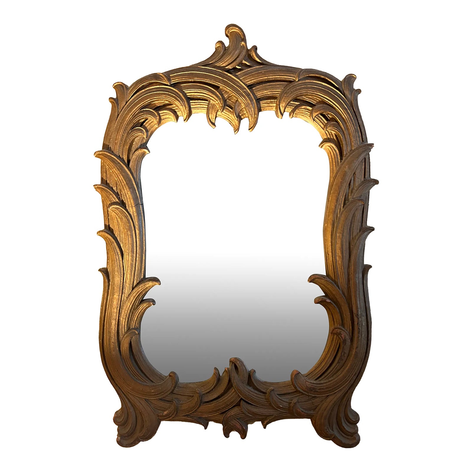 Greenbrier Collection - Depression Era Powder Mirror | Chairish