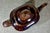 Brown Antique Glazed Redware Lidded Teapot For Sale - Image 8 of 10