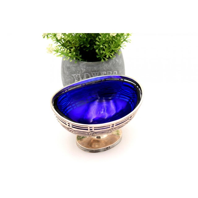 Oval Silver Candy Box For Sale - Image 5 of 7