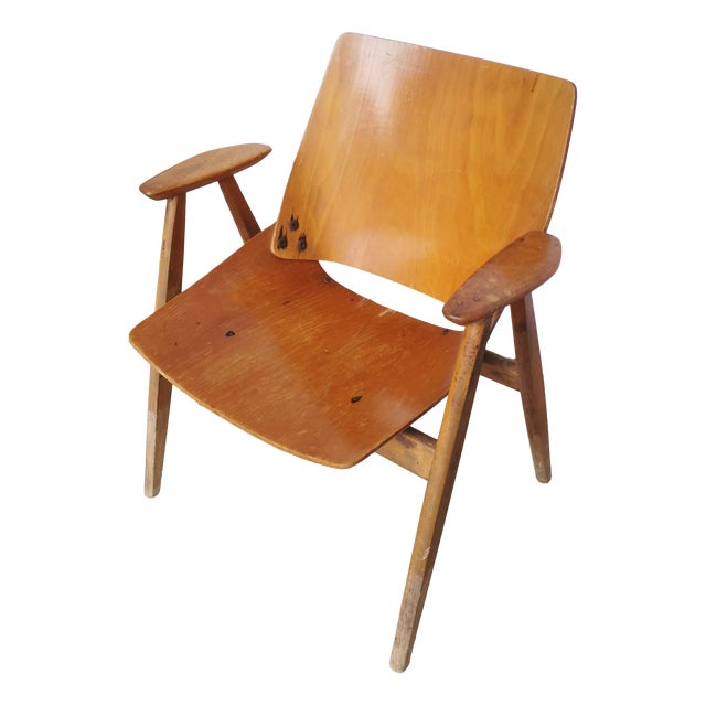 Vintage Shell Chair, Yugoslavia, 1970s For Sale