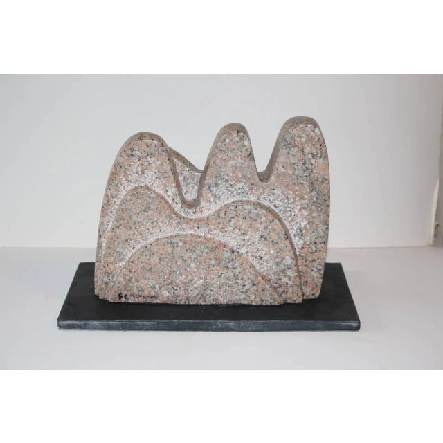 Stone Fred Schumm Stone Mountain Sculpture For Sale - Image 7 of 7