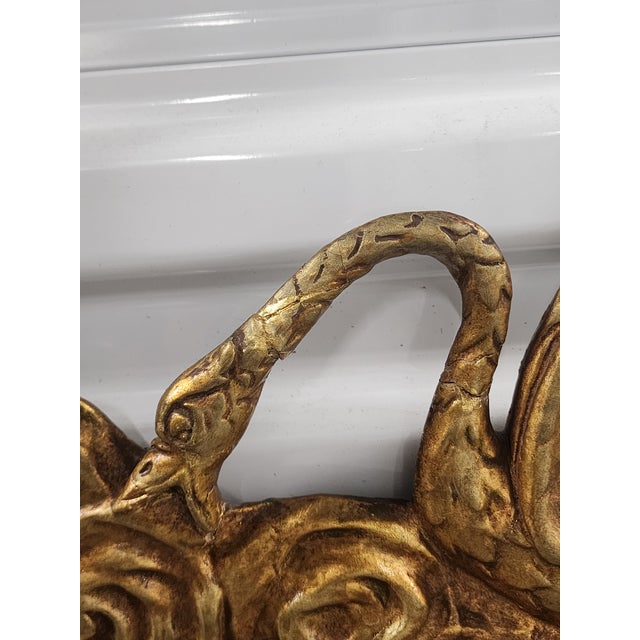 Antique Late 19th Century Empire Style Gilded Mirror From the Waldorf Astoria Hotel Nyc For Sale - Image 17 of 18