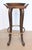 1979 Set of three Jean of Topanga hand carved bar stools. Made of solid hickory with Stylishly unique antique brass...