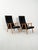 Scandinavian High Back Armchairs, 1960s, Set of 2 For Sale - Image 4 of 11