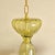 1980s Large Olive Green Murano Glass Chandelier For Sale - Image 11 of 12