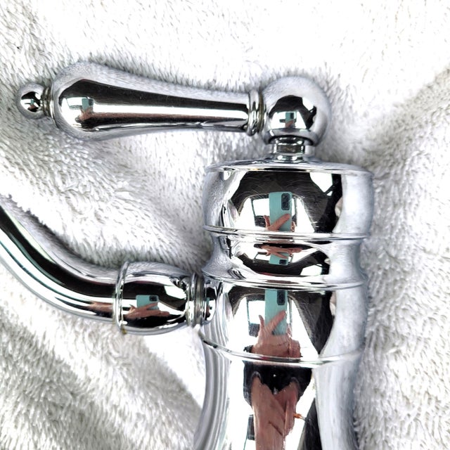 Waterworks Waterworks Single Hole Polished Nickel Faucet - Kitchen or Bath For Sale - Image 4 of 8