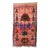 Abstract Vintage Moroccan Rug - 5'5" X 9'5" Ft For Sale