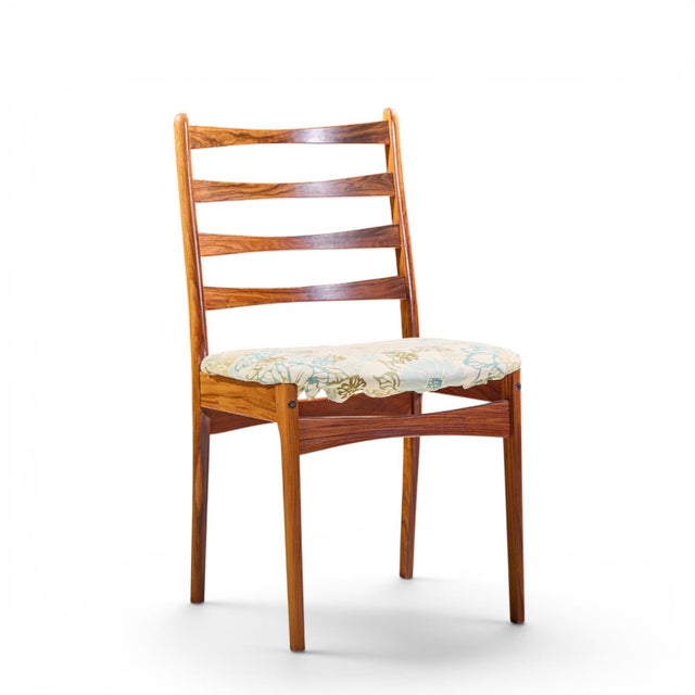 Dyrlund Dyrlund Style Mid Century Rosewood Dining Chairs - Set of 6 For Sale - Image 4 of 10