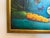 Late 20th Century Textured Signed Oil Painting Still Life, Folk Art Pottery Corn Adobe Scene Art For Sale - Image 10 of 13