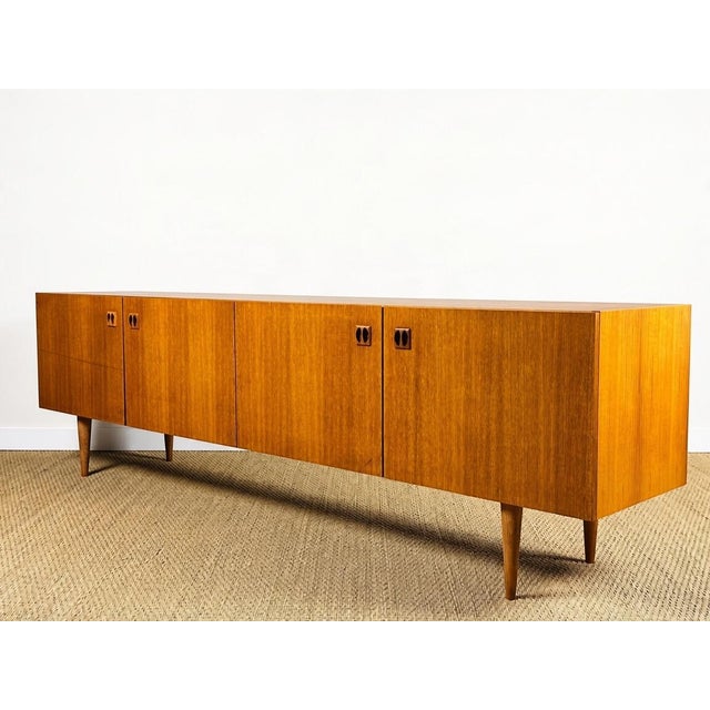 Vintage Scandinavian Teak Sideboard, 1960 For Sale - Image 14 of 16