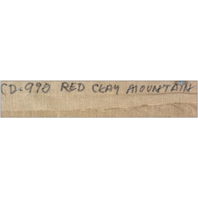 Late 20th Century Late 20th Century Red Clay Mountains, James B Moore For Sale - Image 5 of 6