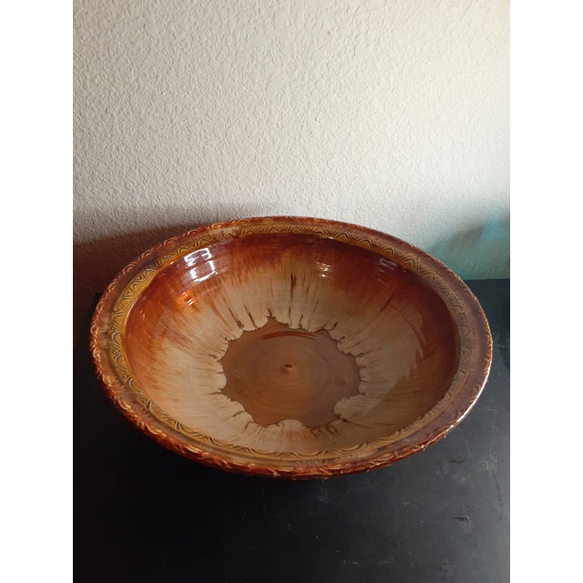 Ceramic Vintage Signed Art Studio Dryden Pottery Decorative Bowl For Sale - Image 7 of 7