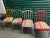 Cerulean Vintage Pottery Barn Outdoor Bistro Chairs For Sale - Image 8 of 10