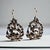 Georgian Diamond Drop Earrings in Silver and 18 Karat Gold, Set of 2 For Sale - Image 6 of 13