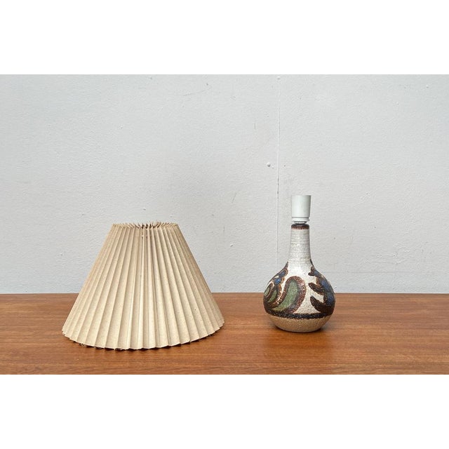 Mid-Century Danish Studio Pottery Model 3068 Table Lamp from Søholm, 1960s For Sale - Image 16 of 18
