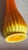 Vintage 60's Bittersweet l.e. Smith Orange Art Glass Swung Vase 30 1/2" Tall MCM Handblown Floor Vase For Sale - Image 14 of 15