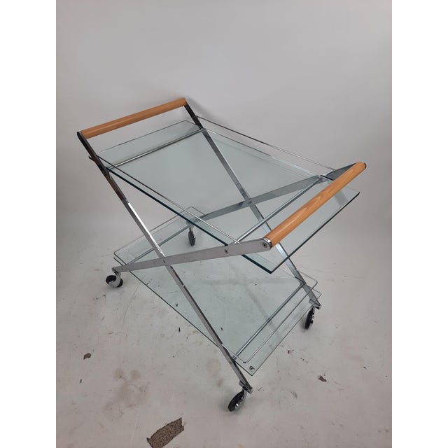 Modernist Mister Serving Cart from Gallotti & Radice, Italy, 1990s For Sale - Image 4 of 8