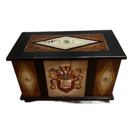 Indonesian GuildMaster Painted Box For Sale