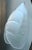 40's Frosted Glass Slip Shade or Shade for Sconce For Sale - Image 4 of 5