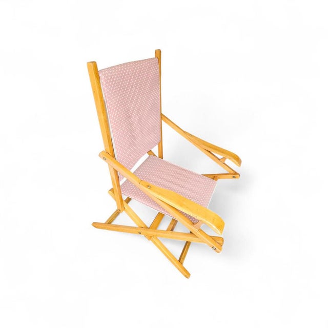 Foldable Deck Chair, 1950s For Sale - Image 6 of 11