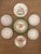 Vintage Floral Plates - Set of Four For Sale In Charleston - Image 6 of 6