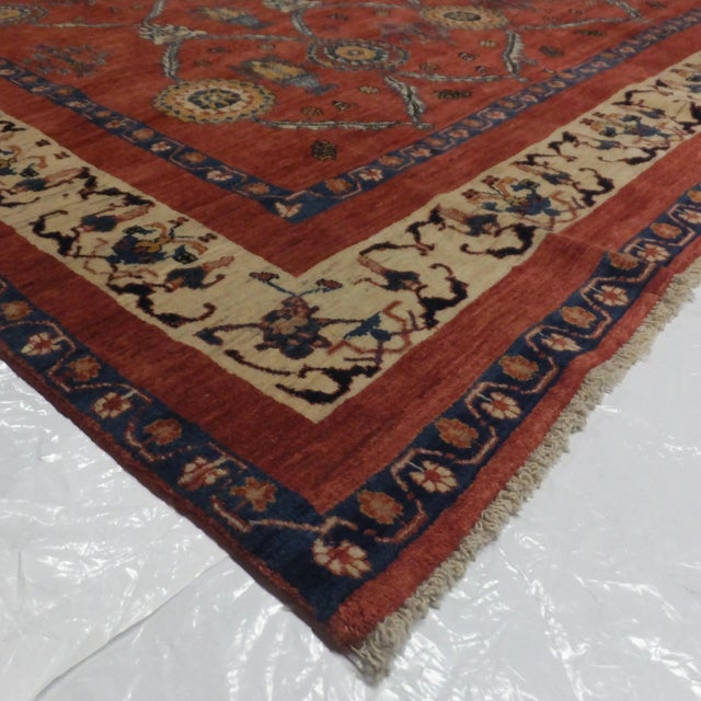 Persian 1970s Persian Kashkuli Rug - 8' X 11'2" For Sale - Image 3 of 4