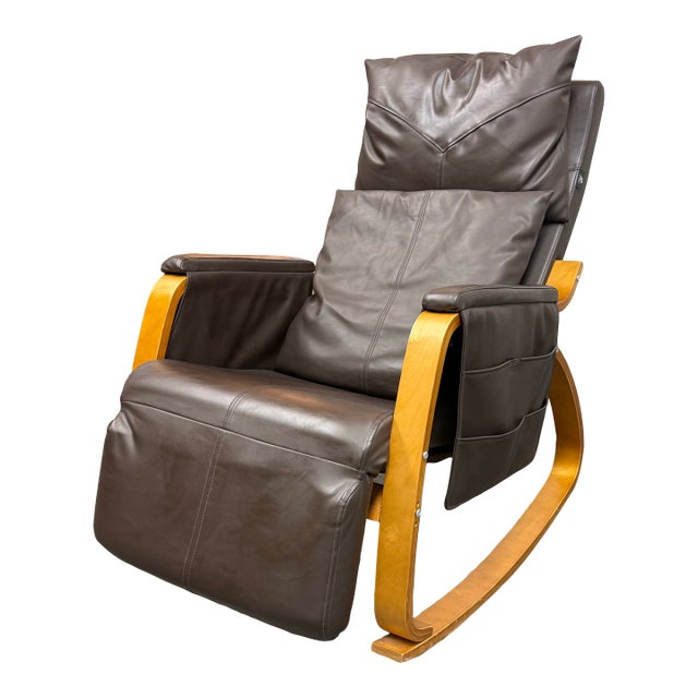 JXP Brown Rocking Massage Chair For Sale