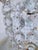 Metal 1920s Silver Crystal Basket Pendant Light For Sale - Image 7 of 10