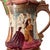 English Vintage Burleigh Ware Coronation Jug — Queen Elizabeth II Commemorative Relief Pitcher — 8.5” For Sale - Image 3 of 11