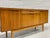 Wood Mid Century Modern Zebrawood Sideboard / Credenza | Drop Front Bar Cabinet | Vintage MCM Storage Buffet, C. 1960s For Sale - Image 7 of 14