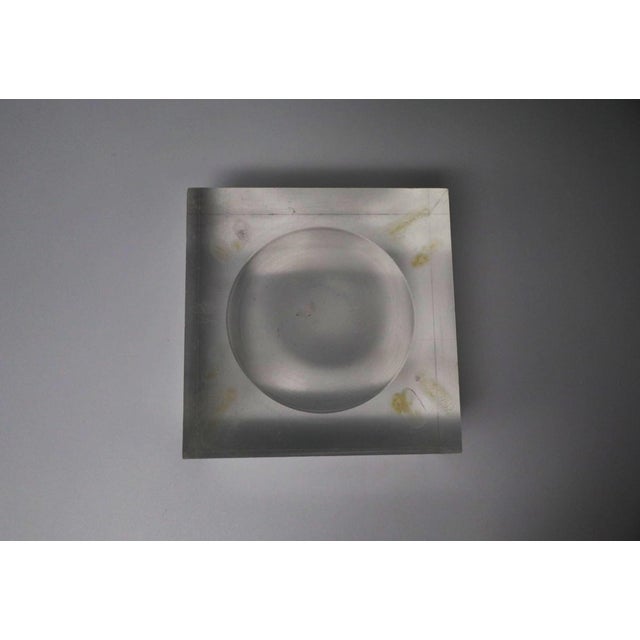 1990s Acrylic Glass Ashtray attributed to Alessandro Albrizzi, 1990s For Sale - Image 5 of 6