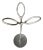 Luminaire Chicago's - Contemporary 3 Ring Umbrella Stand For Sale