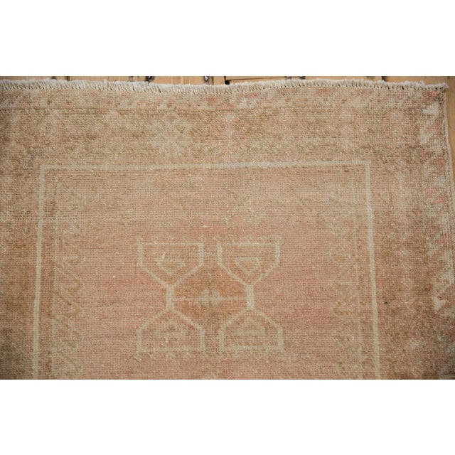 Textile Vintage Distressed Oushak Rug - 2'10" X 5'5" For Sale - Image 7 of 12