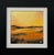 Black Orange & Golden Yellow Abstract Landscape by Contemporary British Artist 2025 For Sale