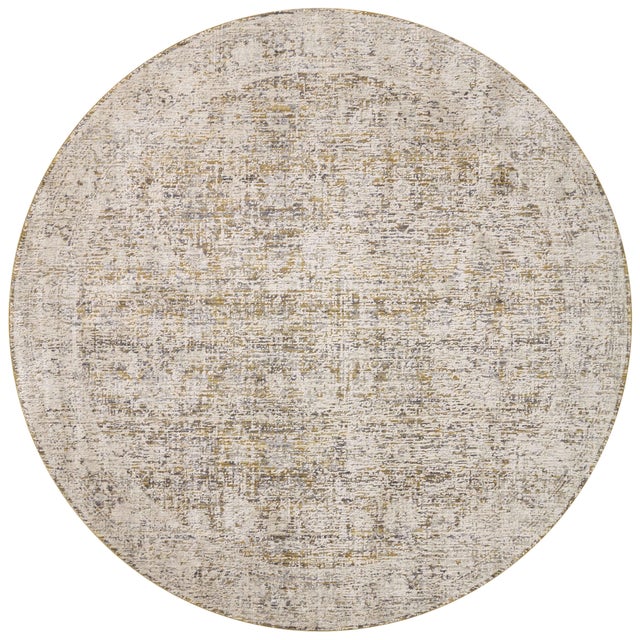 Gold Amber Lewis x Loloi Alie Gold / Beige 11'-6" x 15'-7" Area Rug For Sale - Image 8 of 8