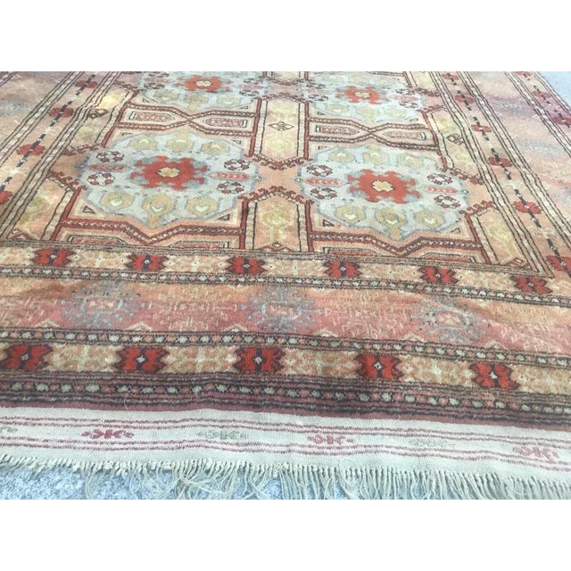 geometric Turkmen Rug For Sale - Image 3 of 16