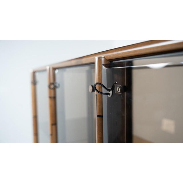 Tan Bookcase by Tobia and Afra Scarpa for Maxalto, 1970s For Sale - Image 8 of 14