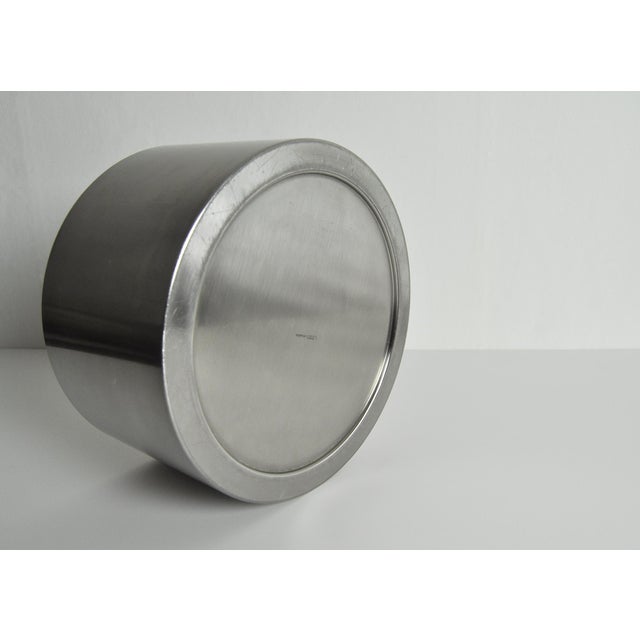 1970s Cylinda-Line Bowl in Stainless Steel by Arne Jacobsen for Stelton, 1960s For Sale - Image 5 of 7