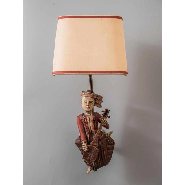 Indian Wall Lamps, Set of 2 For Sale - Image 18 of 18