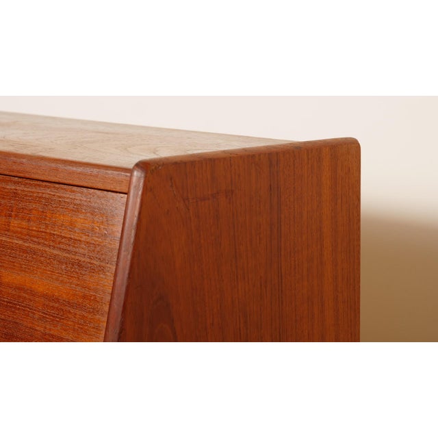 Vintage Teak Secretaire by Arne Wahl Iversen For Sale - Image 11 of 18